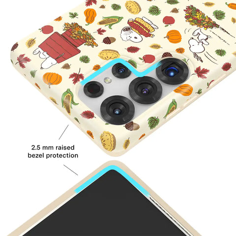 Snoopy Autumn Leaves Samsung Case