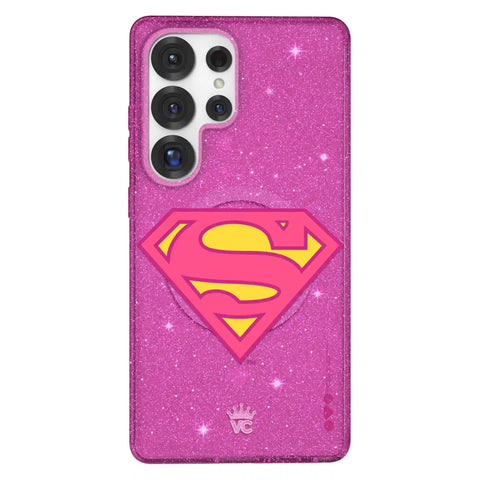 Supergirl Stardust Glitter Samsung Case