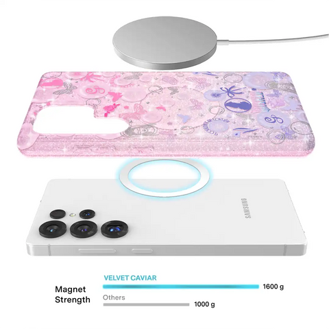 Wicked Glinda’s Bubble Glitter Samsung Case