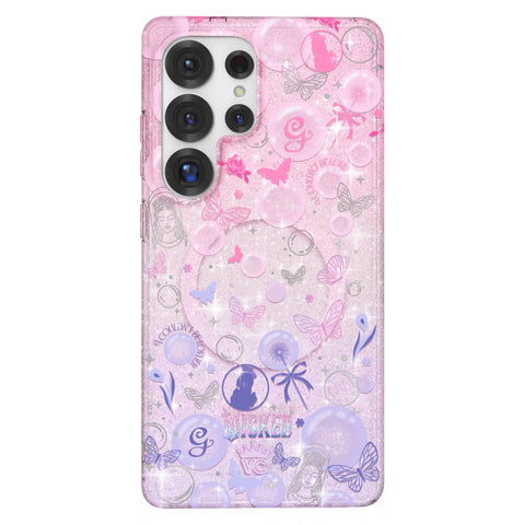 Wicked Glinda’s Bubble Glitter Samsung Case
