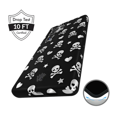 Chrome Skulls Samsung Case