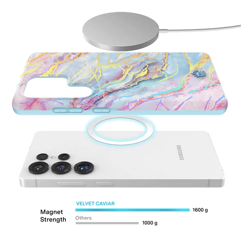 Holo Moonstone Marble Samsung Galaxy Case