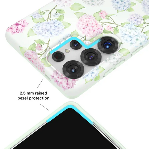 Hydrangea Floral Samsung Case