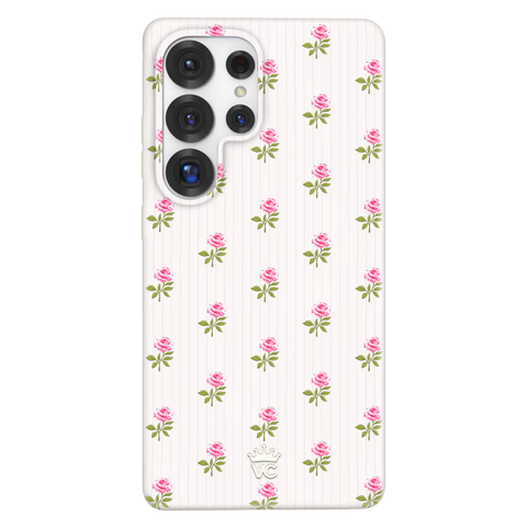 Pink Peony Floral Samsung Case
