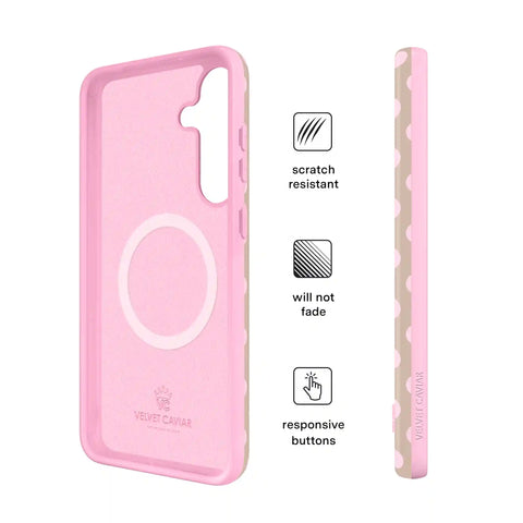 Brown Sugar Polka Dot Samsung Case