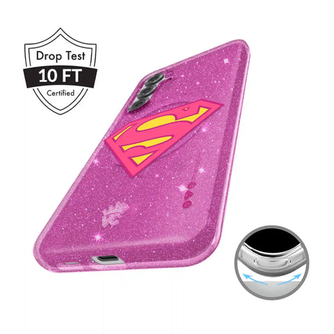 Supergirl Stardust Glitter Samsung Case