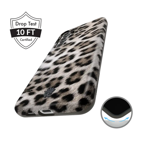 Arctic Leopard Samsung Case