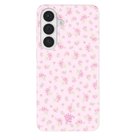 Dainty Pink Floral Samsung Case