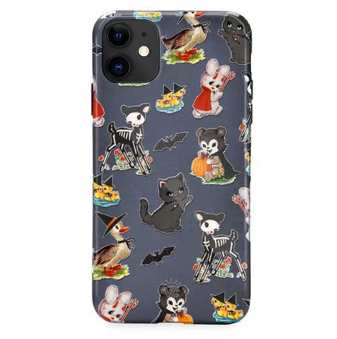 Spooky Baby Animals iPhone Case