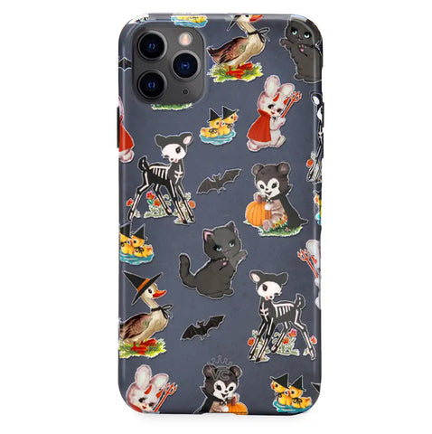 Spooky Baby Animals iPhone Case