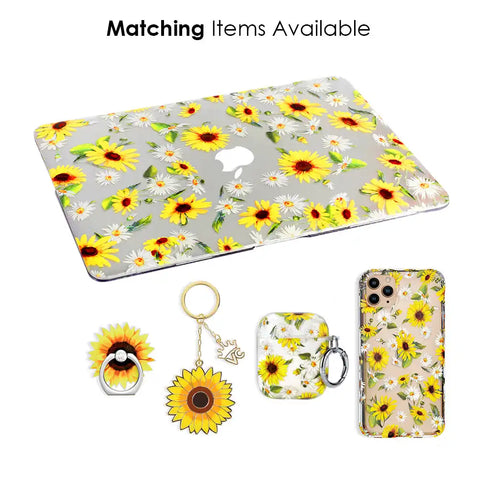 Sunflower MacBook Case