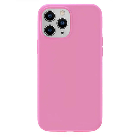 Silicone Hot Pink iPhone Case