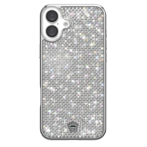 Chrome Caviar Crystals iPhone Case