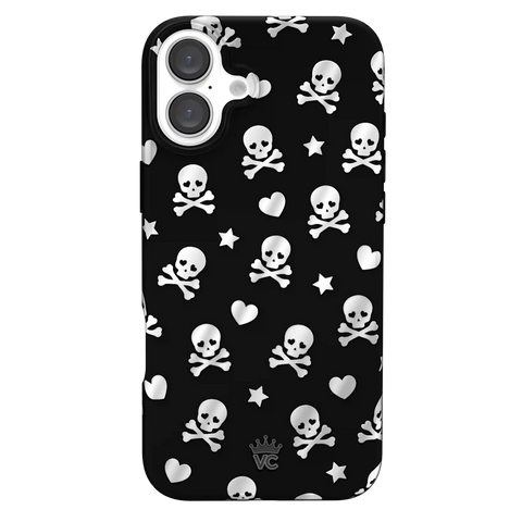 Chrome Skulls iPhone Case