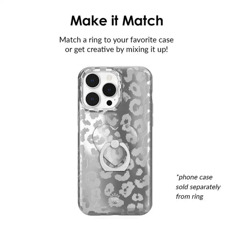Chrome Leopard Phone Ring