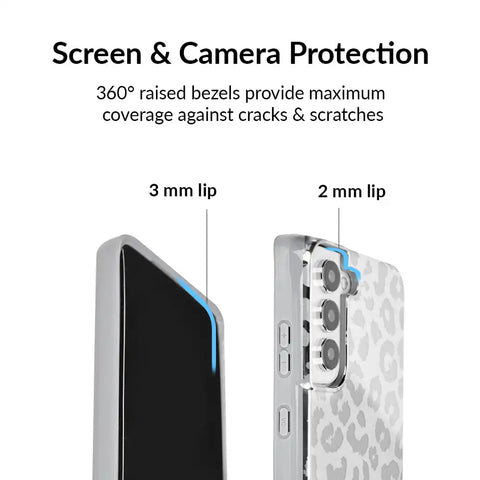 Chrome Leopard Samsung Case