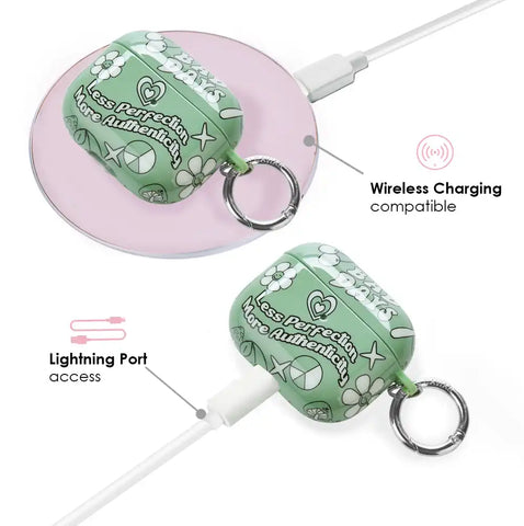 Good Vibes Matcha AirPod Case