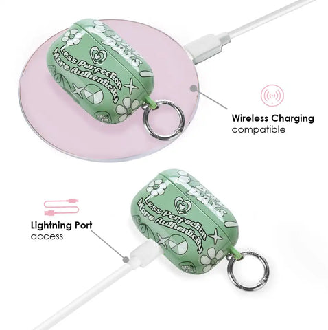 Good Vibes Matcha AirPod Case