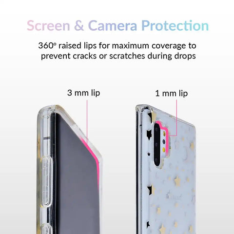 Starry Night Clear Samsung Case