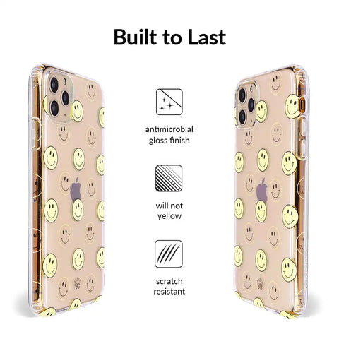 Smiley Clear iPhone Case