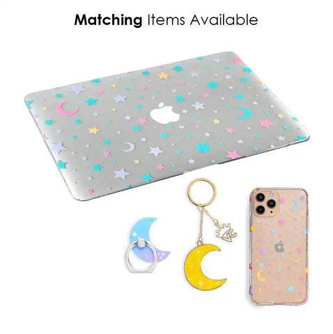 Stars and Moon MacBook Case