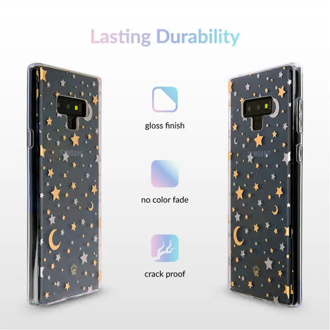 Starry Night Clear Samsung Case