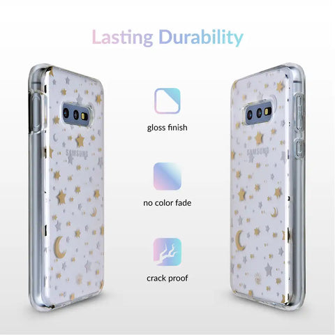 Starry Night Clear Samsung Case