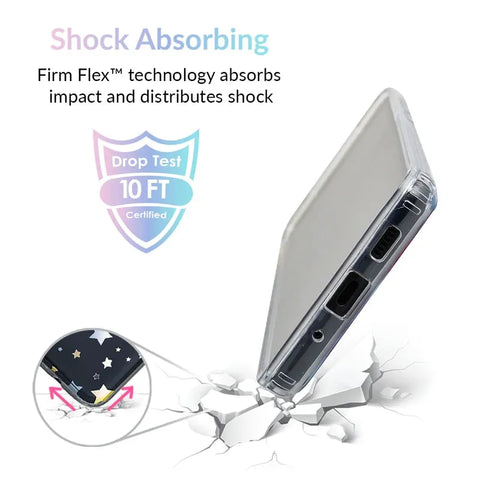 Starry Night Clear Samsung Case