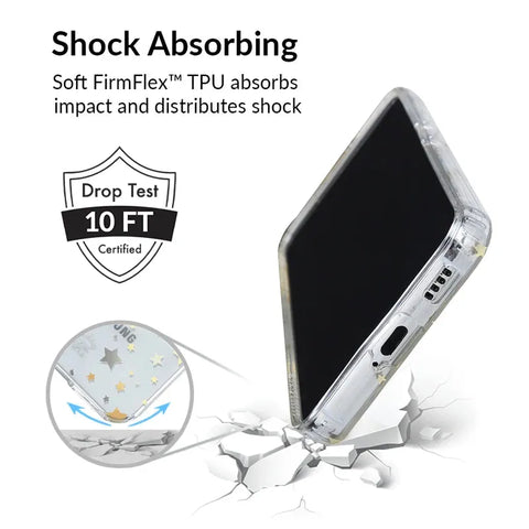 Starry Night Clear Samsung Case