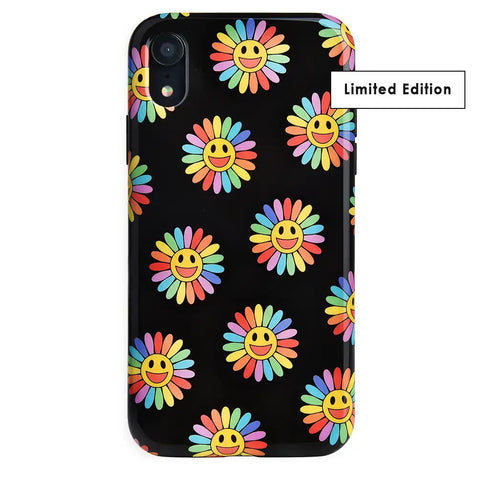 Rainbow Smiley iPhone Case