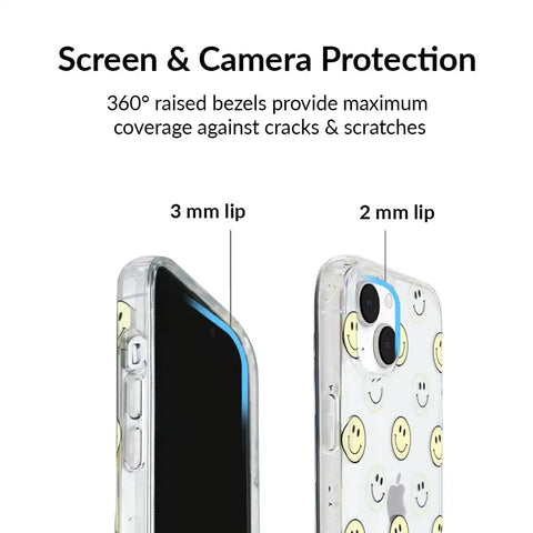 Smiley Clear iPhone Case