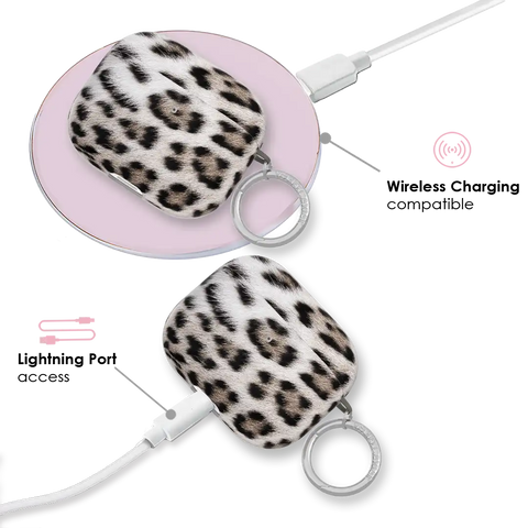 Arctic Leopard AirPod Case