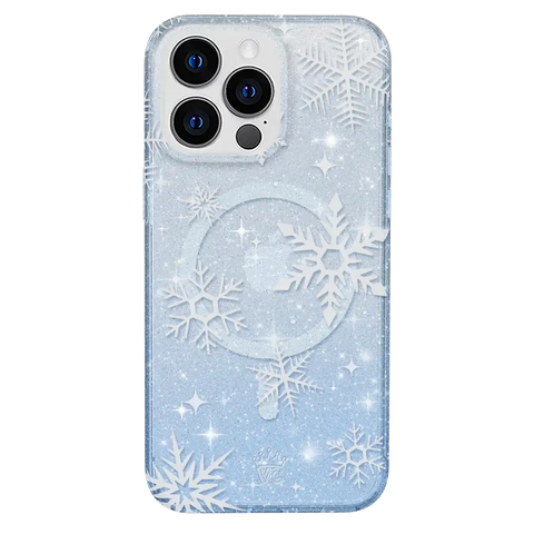 Snow Angel Glitter iPhone Case