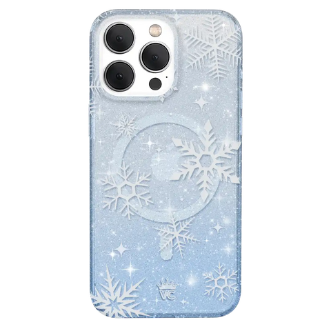 Snow Angel Glitter iPhone Case