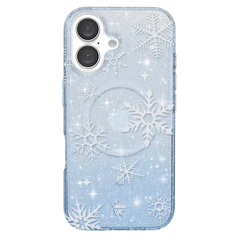 Snow Angel Glitter iPhone Case