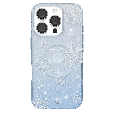 Snow Angel Glitter iPhone Case