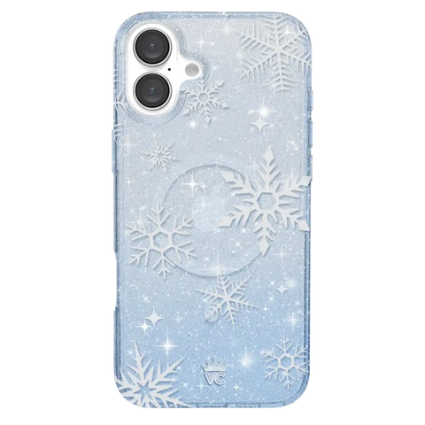 Snow Angel Glitter iPhone Case