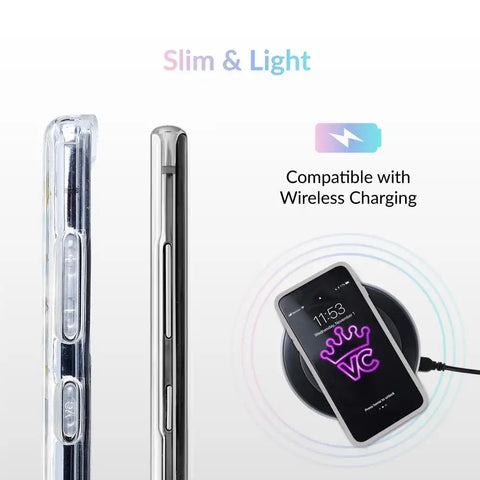 Starry Night Clear Samsung Case