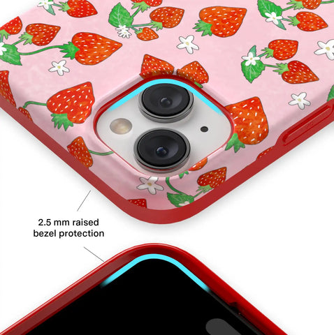 Strawberry Sweethearts iPhone Case