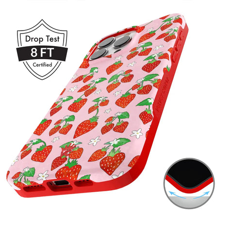 Strawberry Sweethearts iPhone Case