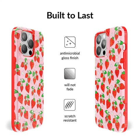 Strawberry Sweethearts iPhone Case