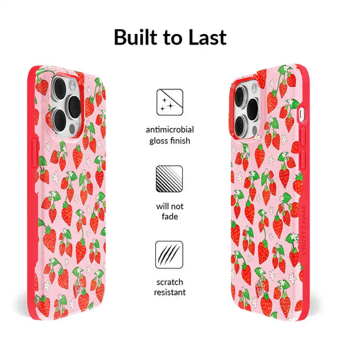 Strawberry Sweethearts iPhone Case