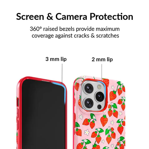 Strawberry Sweethearts iPhone Case