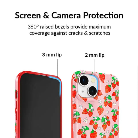 Strawberry Sweethearts iPhone Case