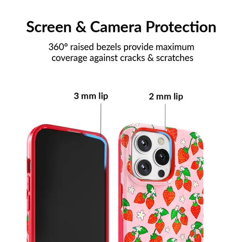 Strawberry Sweethearts iPhone Case