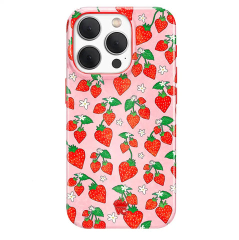 Strawberry Sweethearts iPhone Case
