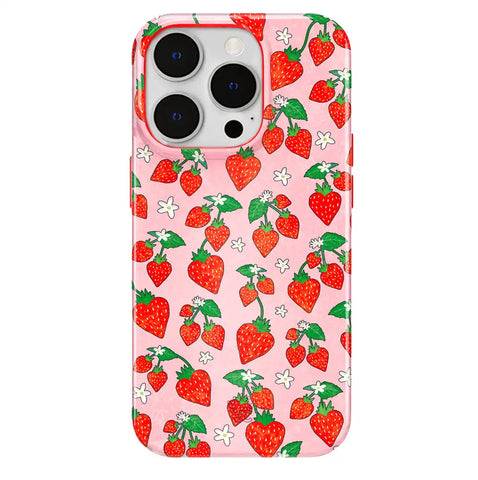 Strawberry Sweethearts iPhone Case