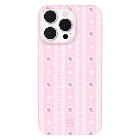 Strawberry Macaron iPhone Case
