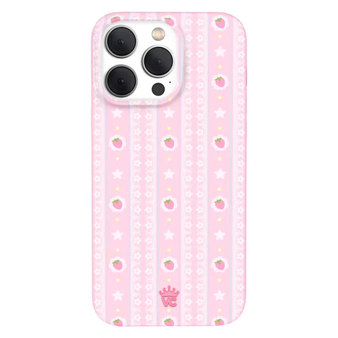 Strawberry Macaron iPhone Case
