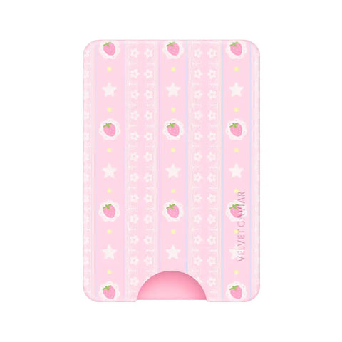 Strawberry Macaron MagSafe Wallet